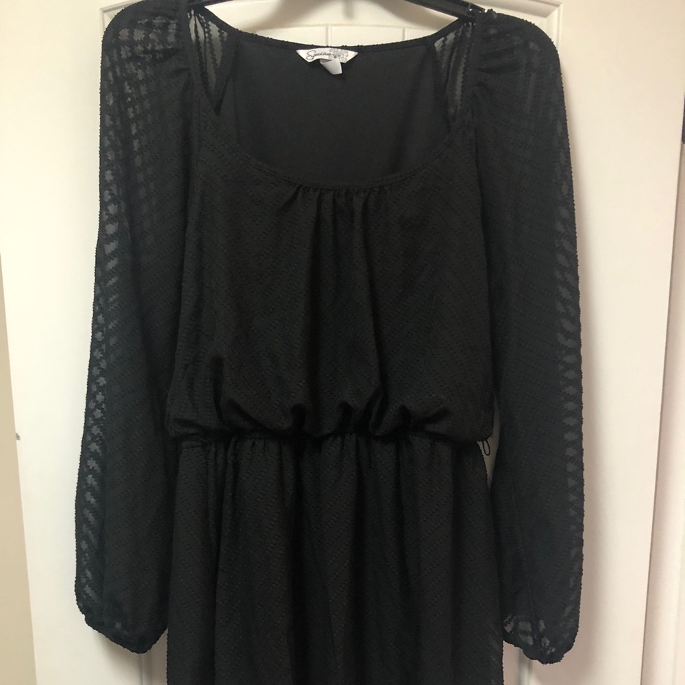 Black Mini Dress